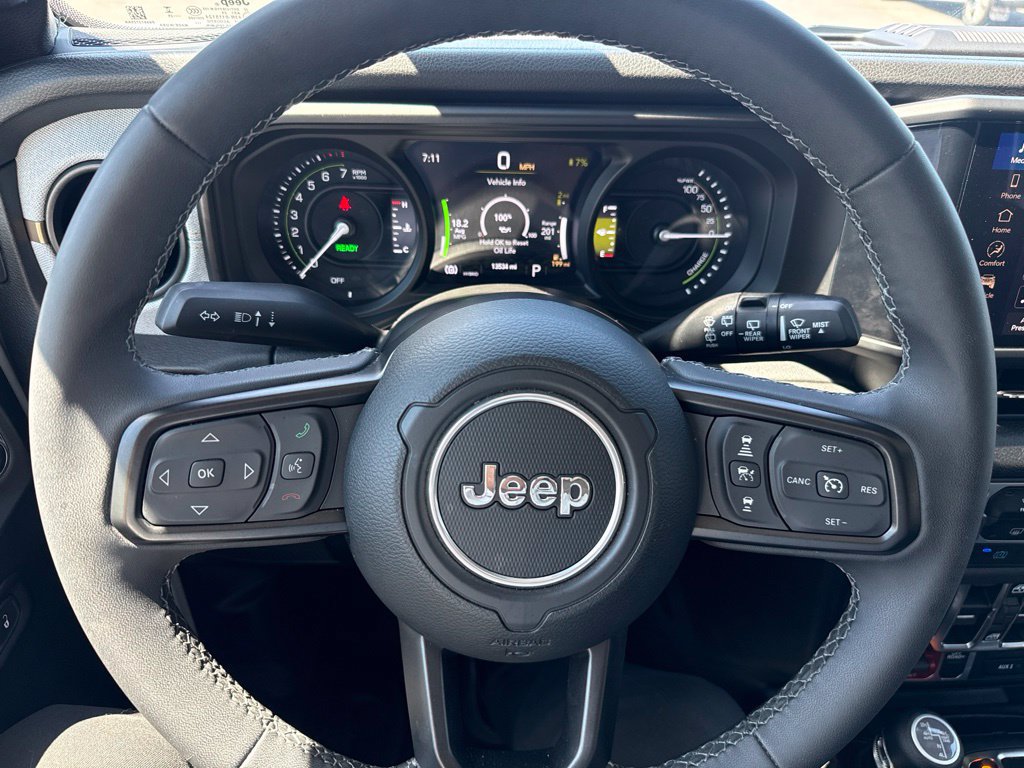 Certified 2025 Jeep Wrangler Unlimited Sport S 4xe AWD/4WD image 19