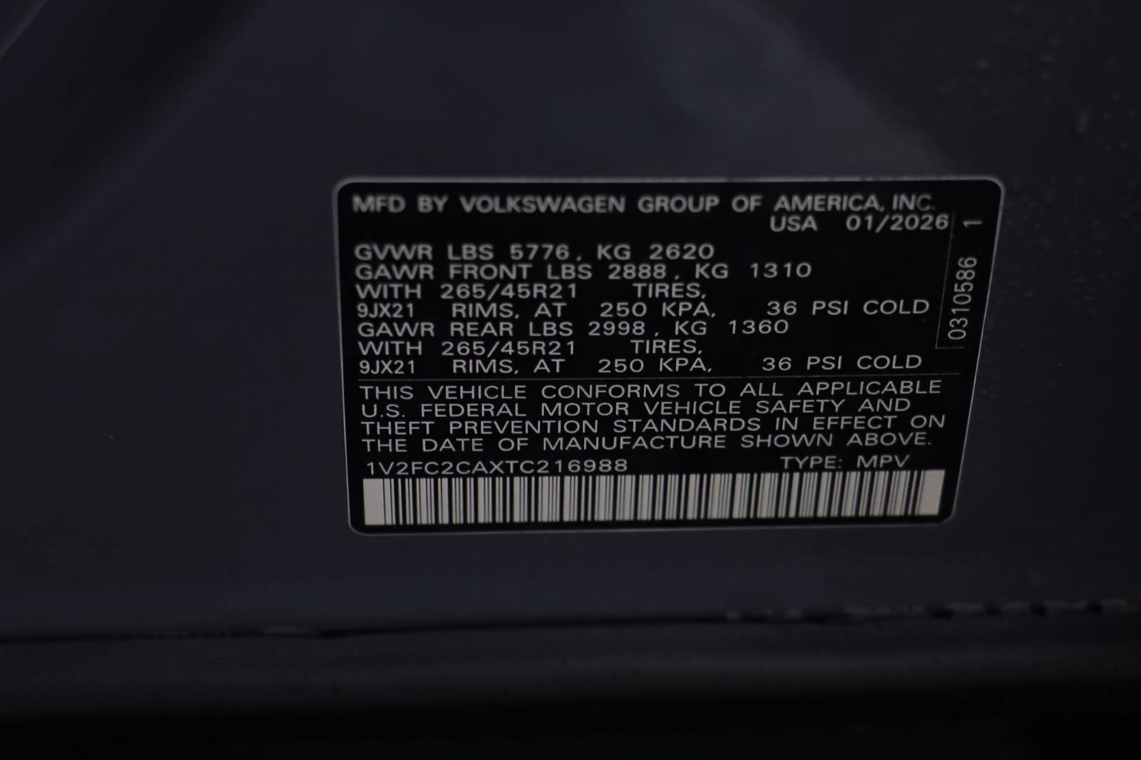 New 2026 Volkswagen Atlas Cross Sport SEL Premium R-Line image 24