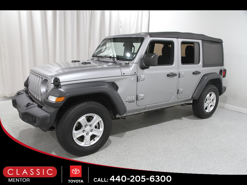 Used 2018 Jeep Wrangler Unlimited Sport S AWD/4WD image 3