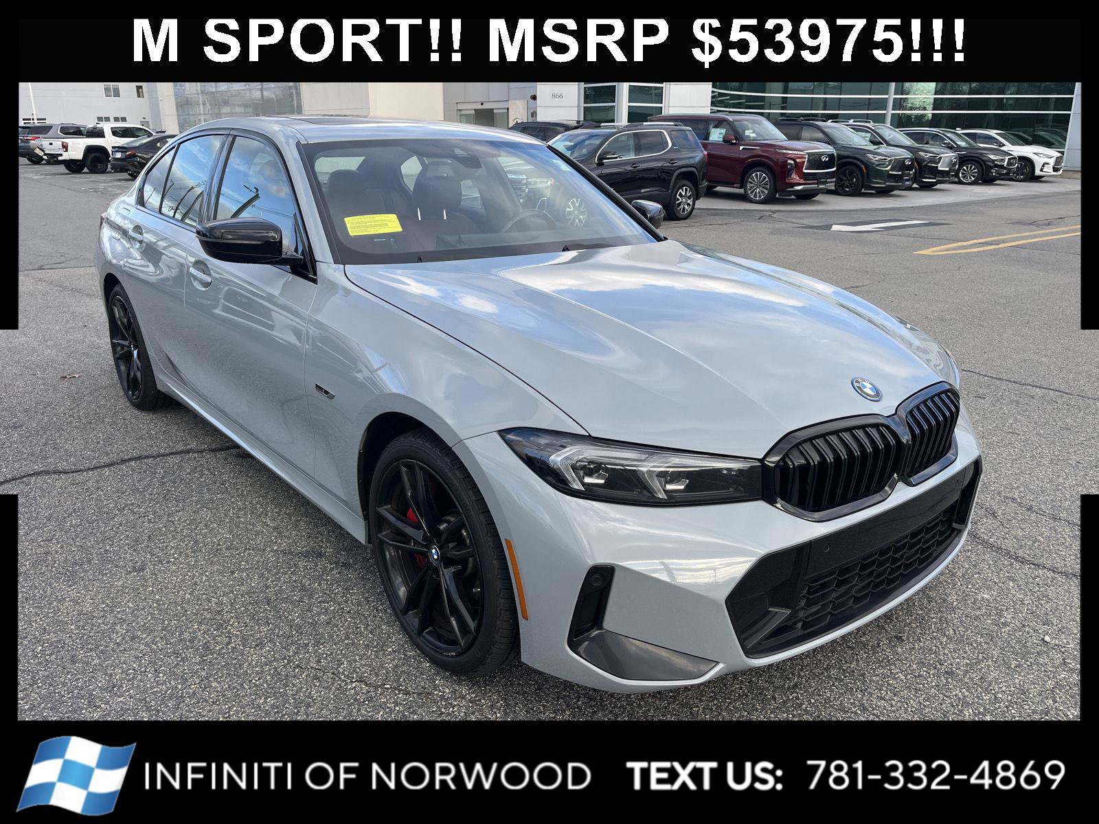 Used 2023 BMW 330e xDrive w/ M Sport Package