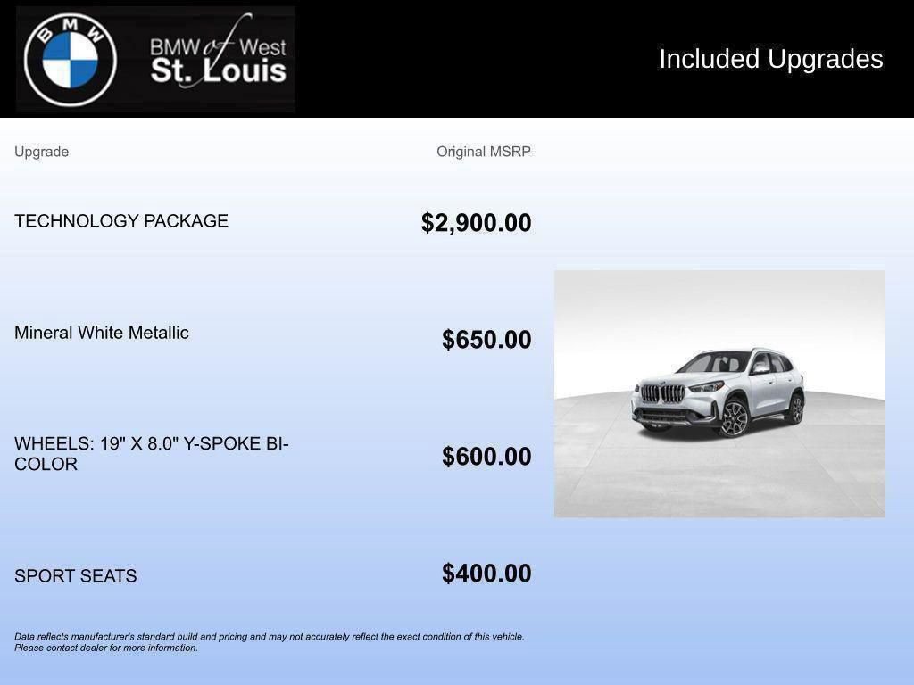 New 2026 BMW X1 xDrive28i w/ Technology Package image 42