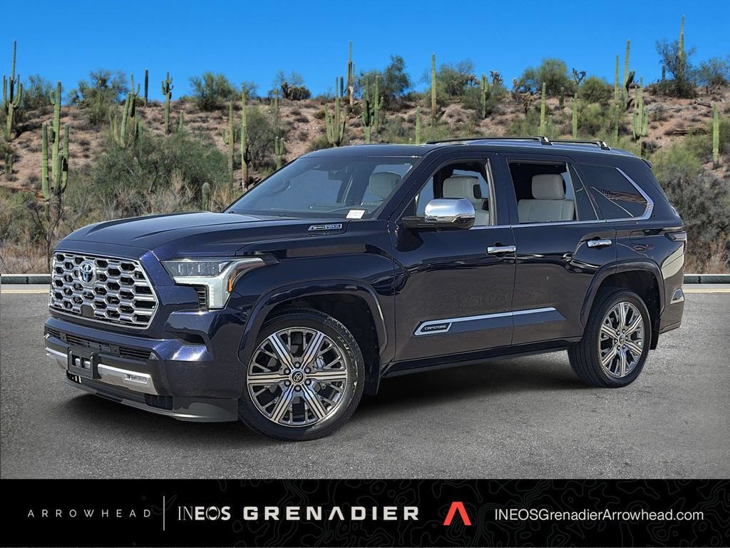 Used 2024 Toyota Sequoia Capstone AWD/4WD image 1