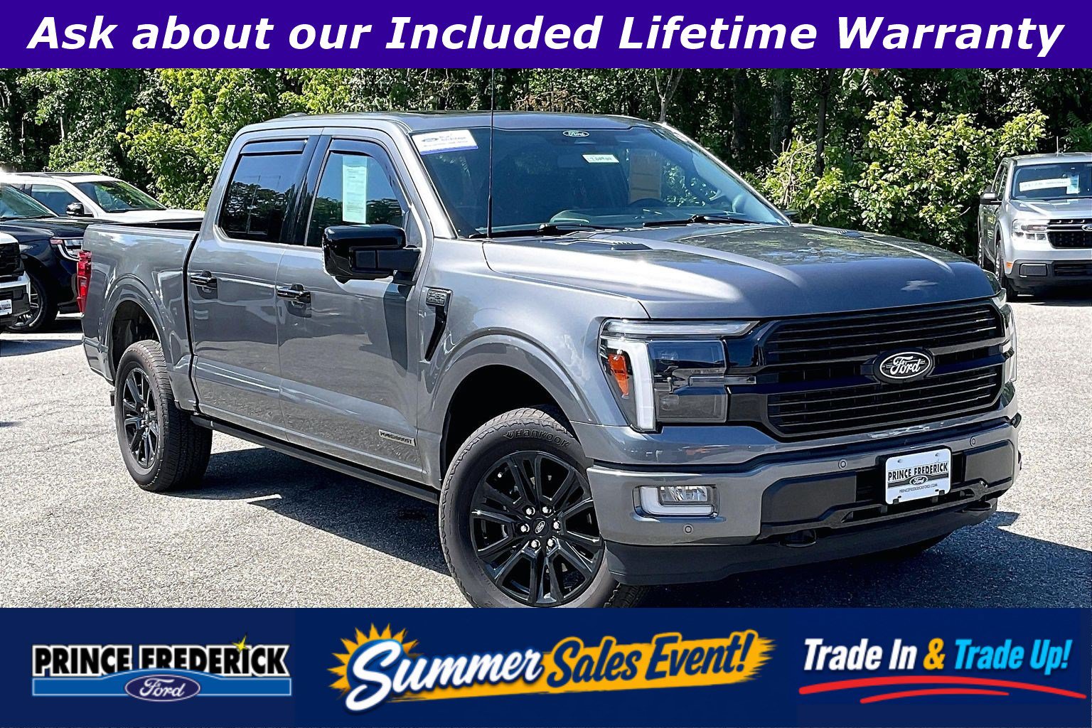 Certified 2025 Ford F150 Platinum w/ Equipment Group 702A High AWD/4WD image 1