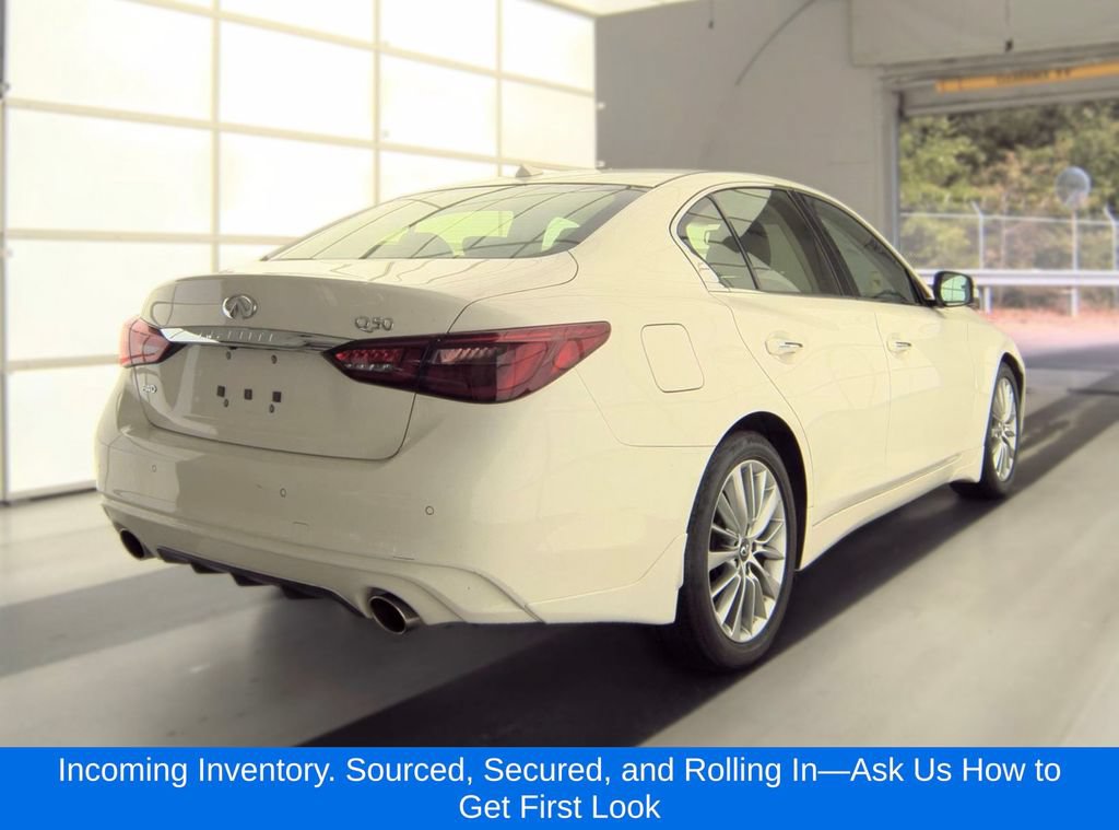 Used 2023 INFINITI Q50 Luxe w/ Cargo Package AWD/4WD image 2