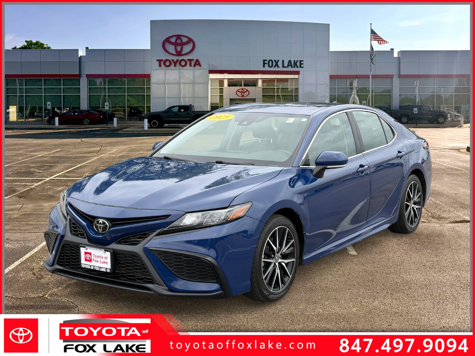 Used 2023 Toyota Camry SE FWD image 1