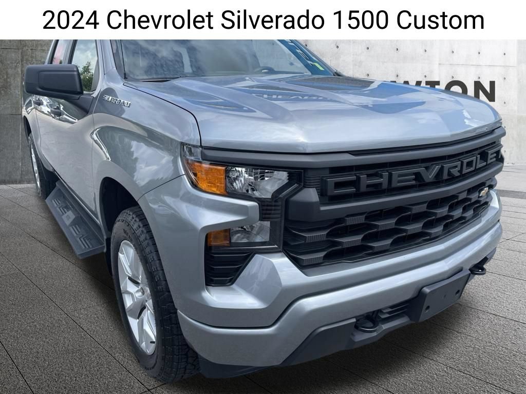 Used 2024 Chevrolet Silverado 1500 Custom AWD/4WD image 1