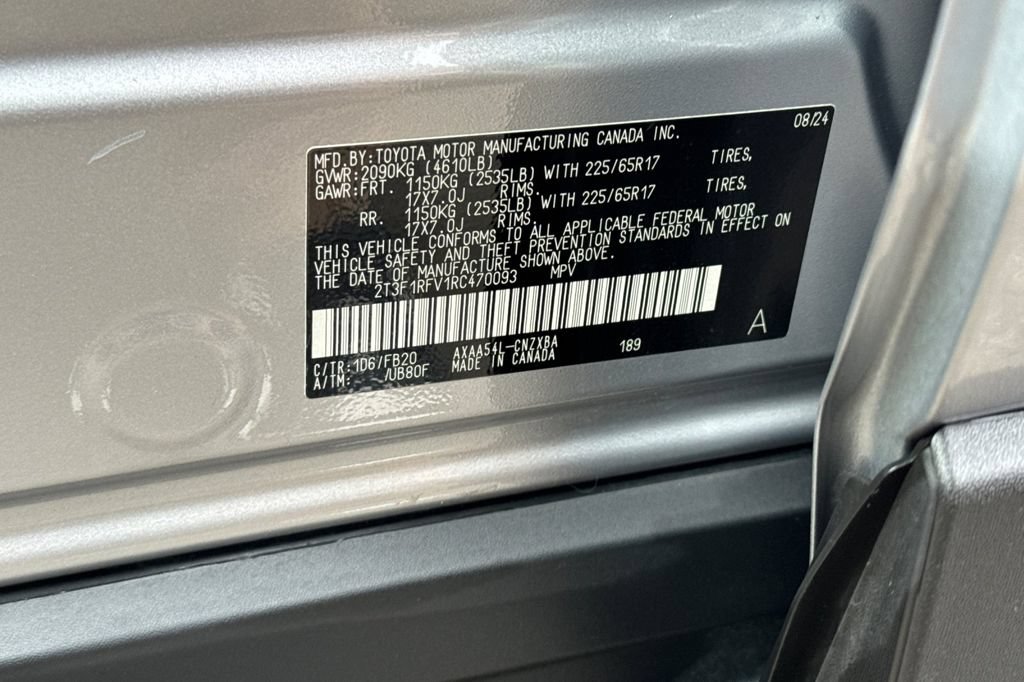 Certified 2024 Toyota RAV4 LE AWD/4WD image 27