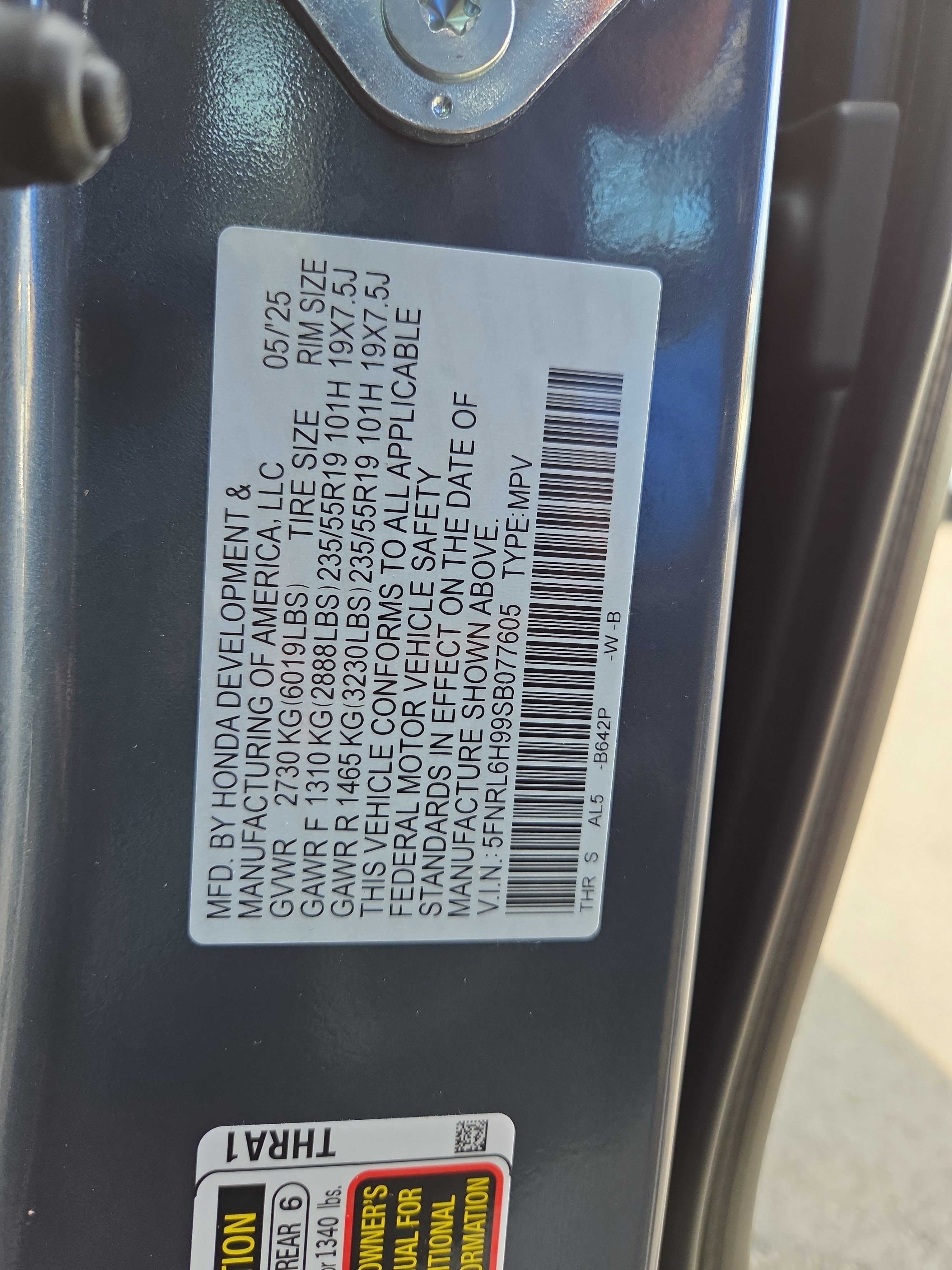 Used 2025 Honda Odyssey Elite image 46