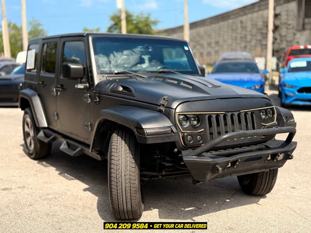 Used 2017 Jeep Wrangler Unlimited Sahara w/ Dual Top Group AWD/4WD image 10