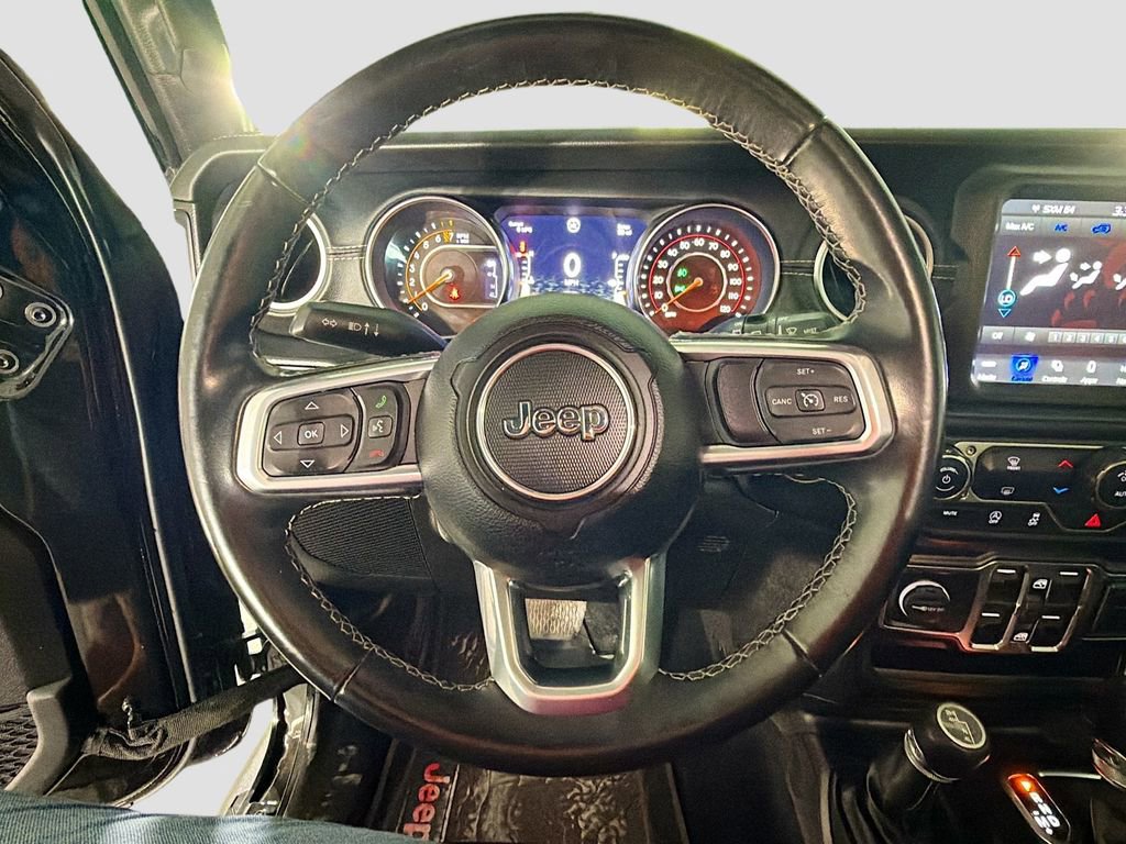 Used 2021 Jeep Wrangler Unlimited Sahara w/ Uconnect 4C Nav & Sound Group AWD/4WD image 11