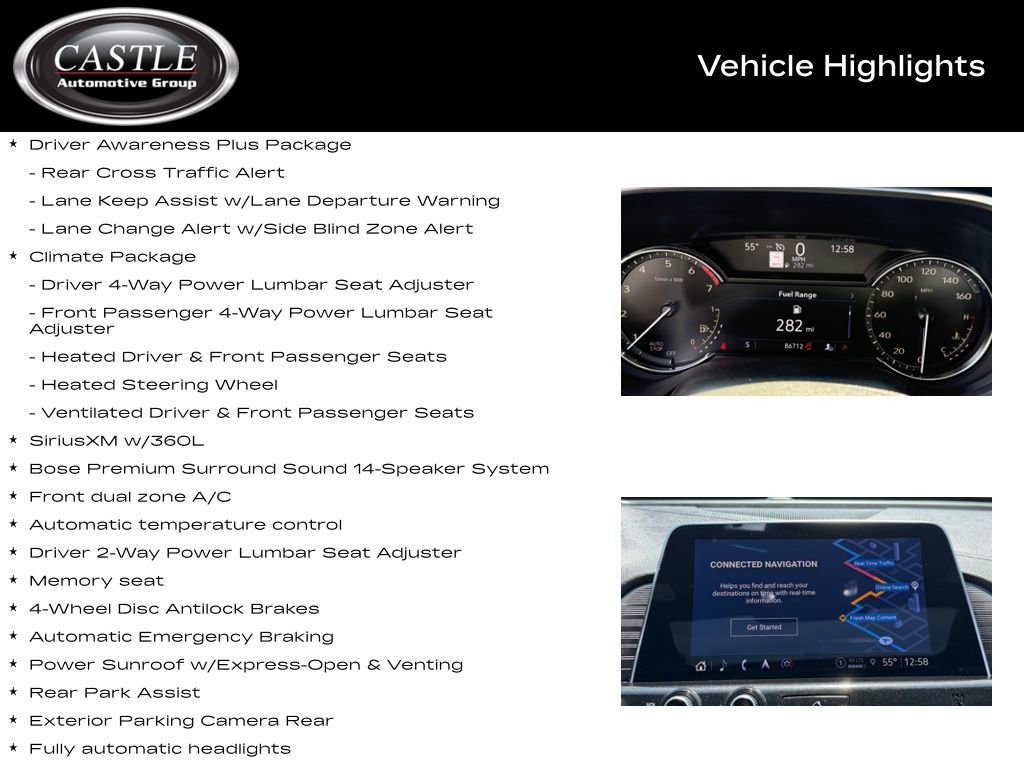 Used 2021 Cadillac CT4 Premium Luxury AWD/4WD image 8