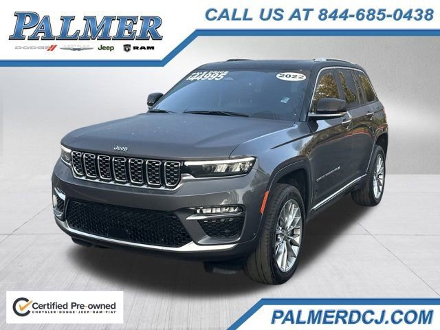 Certified 2022 Jeep Grand Cherokee Summit w/ Luxury Tech Group V