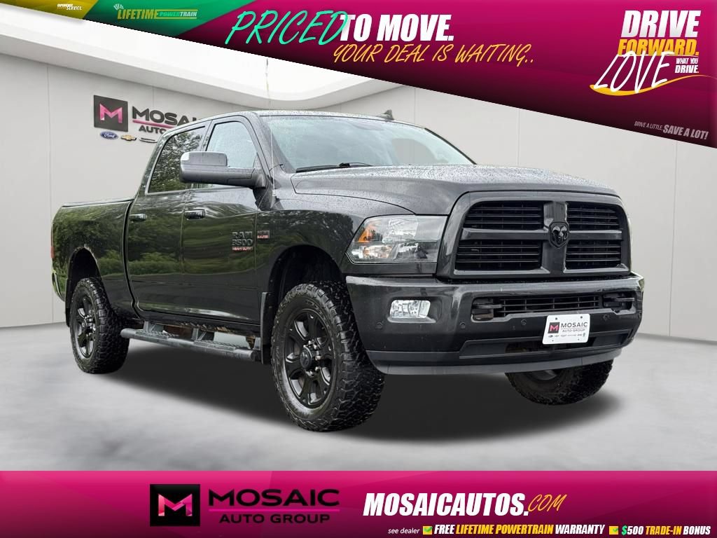 Used 2017 RAM 3500 Big Horn w/ Sport Appearance Group