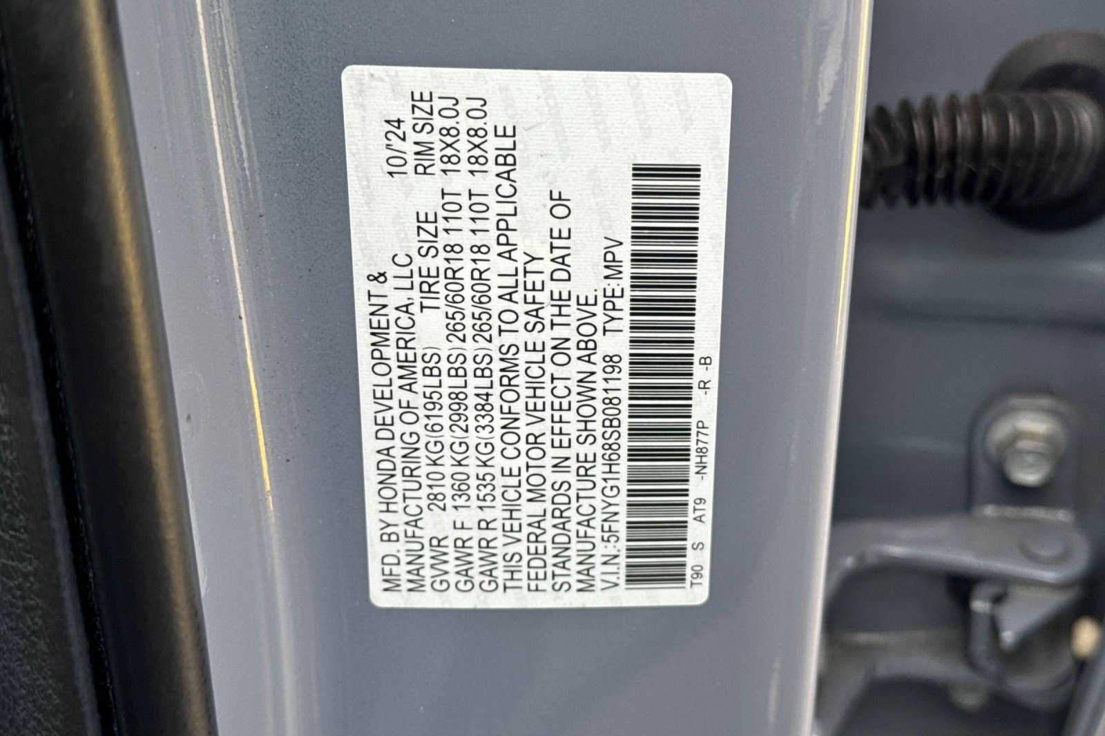 Certified 2025 Honda Pilot TrailSport image 28