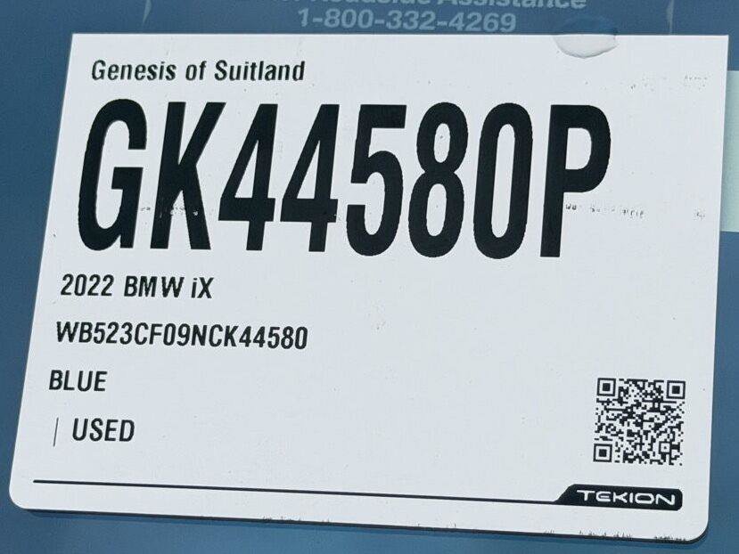 Used 2022 BMW iX xDrive50 w/ Convenience Package AWD/4WD image 44