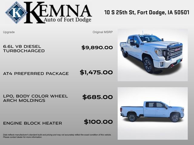 Used 2020 GMC Sierra 2500 AT4 w/ AT4 Preferred Package image 4