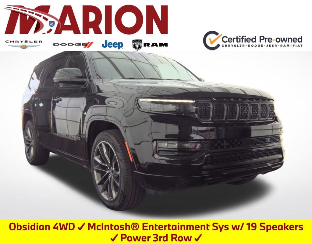 Used 2024 Jeep Grand Wagoneer Series II w/ Quick Order Packagew 28T image 1