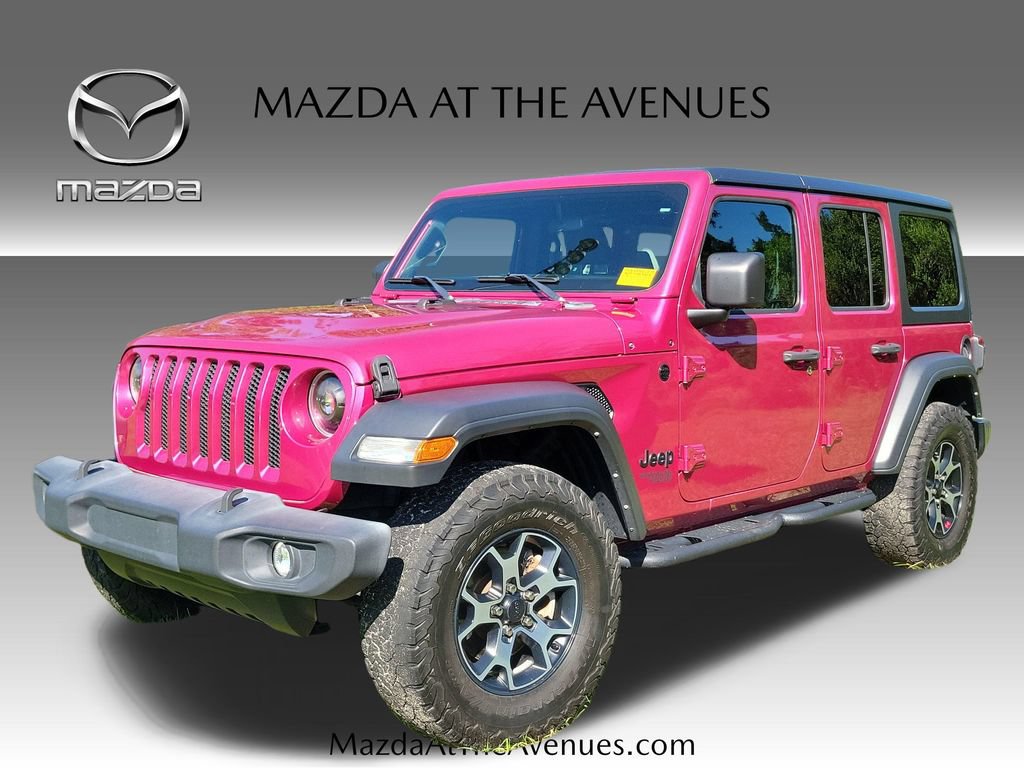 Used 2021 Jeep Wrangler Unlimited Sport AWD/4WD image 1