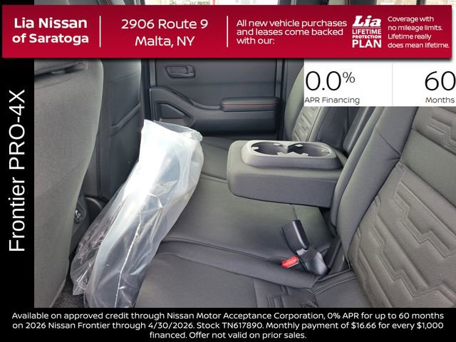New 2026 Nissan Frontier PRO-4X w/ Pro-4x Convenience Package AWD/4WD image 30