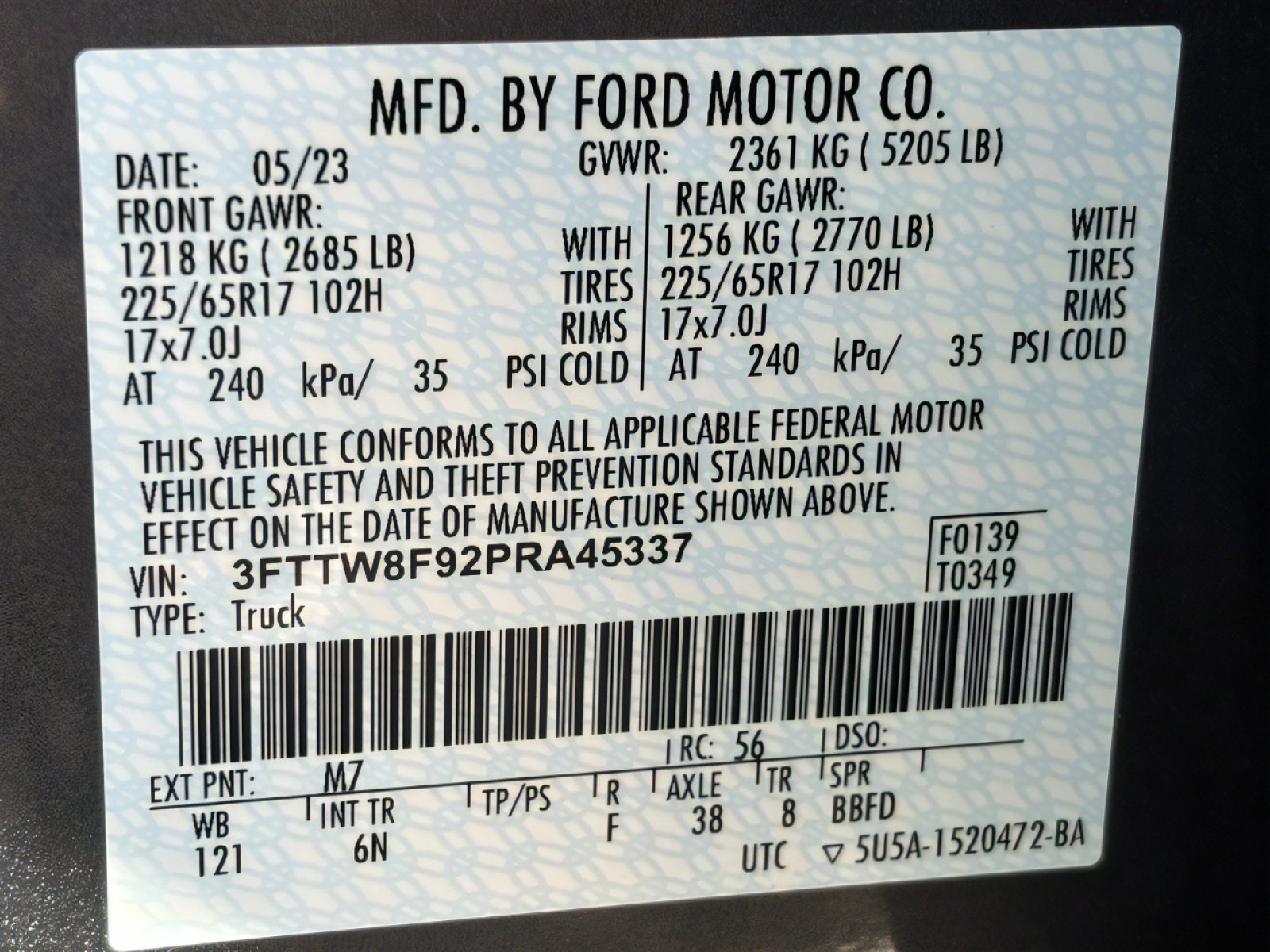 Used 2023 Ford Maverick Lariat w/ Lariat Luxury Package image 29