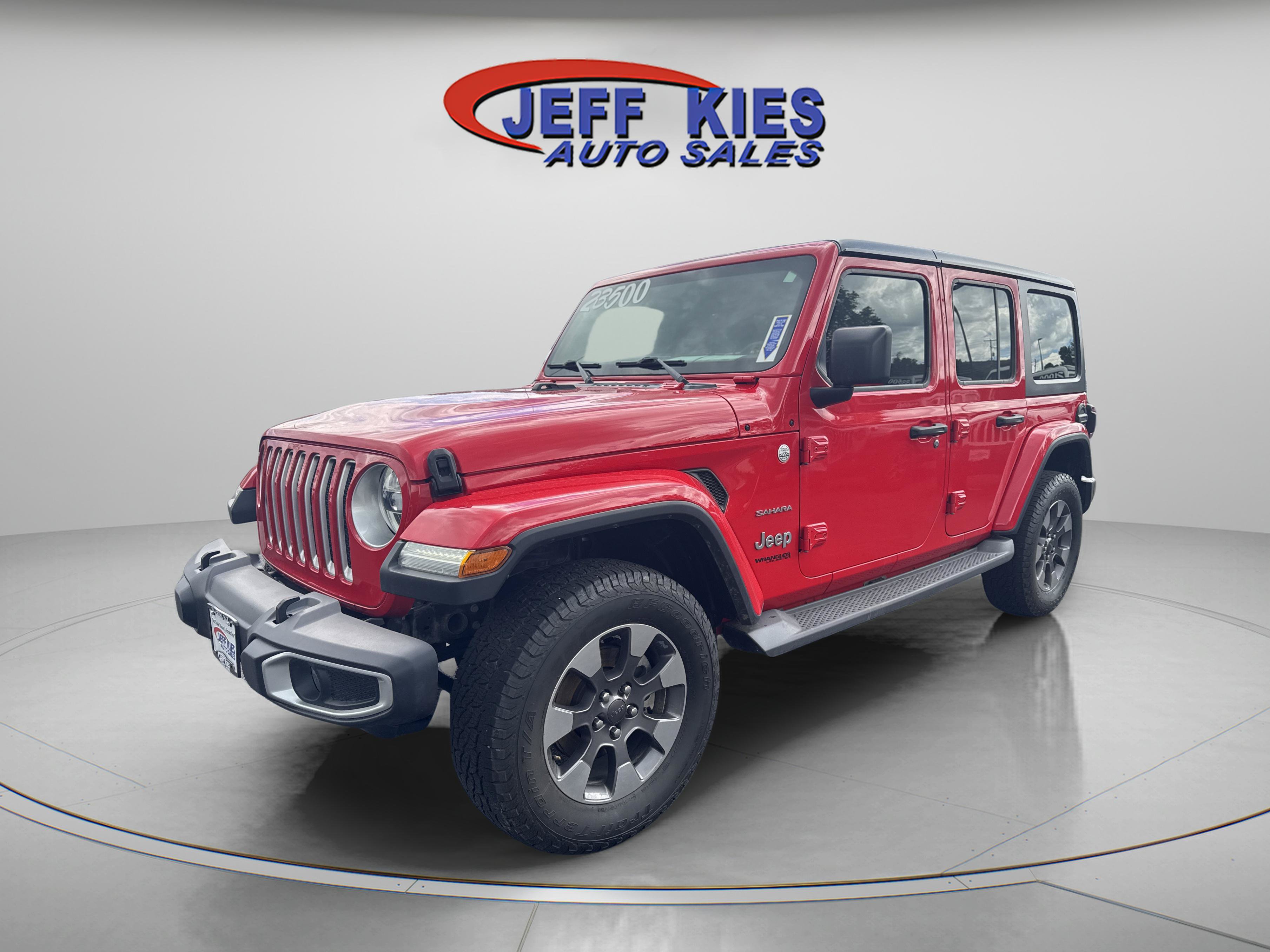 Used 2018 Jeep Wrangler Unlimited Sahara w/ LED Lighting Group
