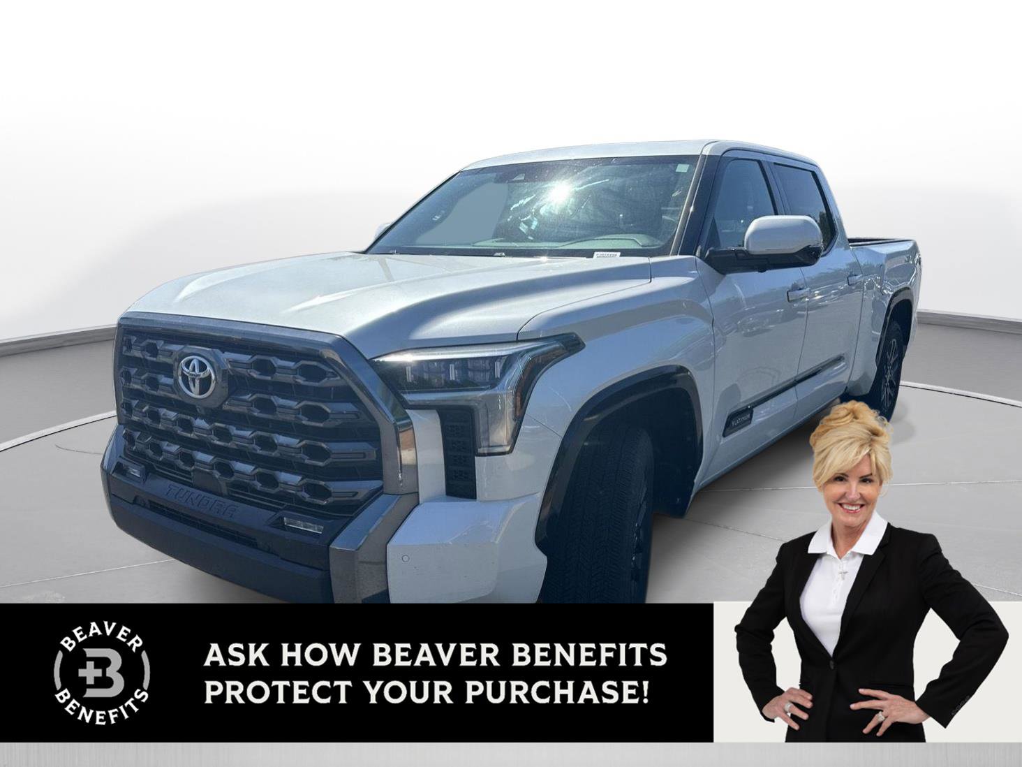 Used 2023 Toyota Tundra Platinum w/ Advanced Package AWD/4WD image 1