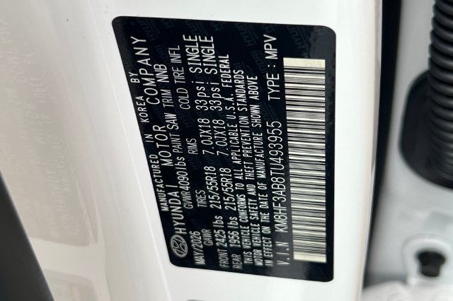 New 2026 Hyundai Kona SEL Sport FWD image 23