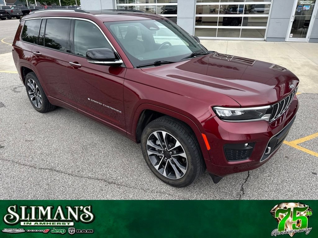 Used 2021 Jeep Grand Cherokee L Overland w/ Luxury Tech Group IV AWD/4WD video 1