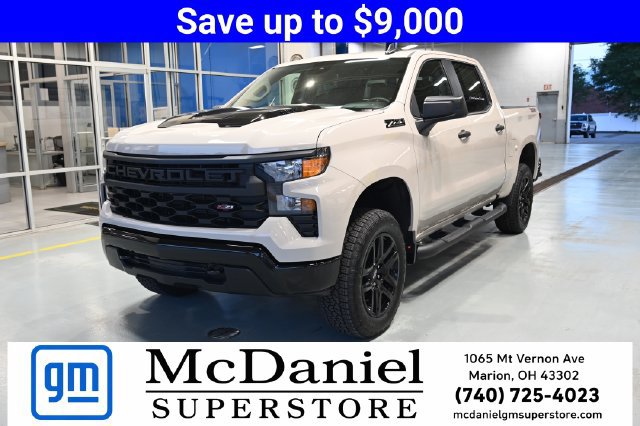 New 2026 Chevrolet Silverado 1500 Custom Trail Boss AWD/4WD image 1
