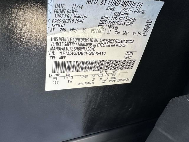 Used 2015 Ford Explorer XLT w/ Equipment Group 202B image 31