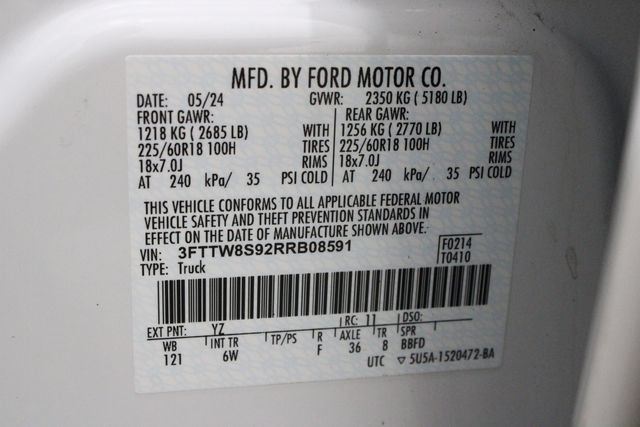 Used 2024 Ford Maverick Lariat w/ Black Appearance Package AWD/4WD image 19