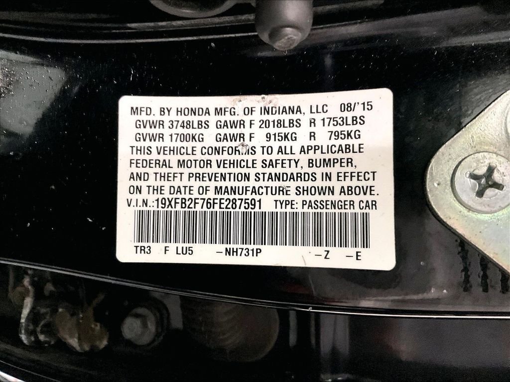 Used 2015 Honda Civic SE image 32