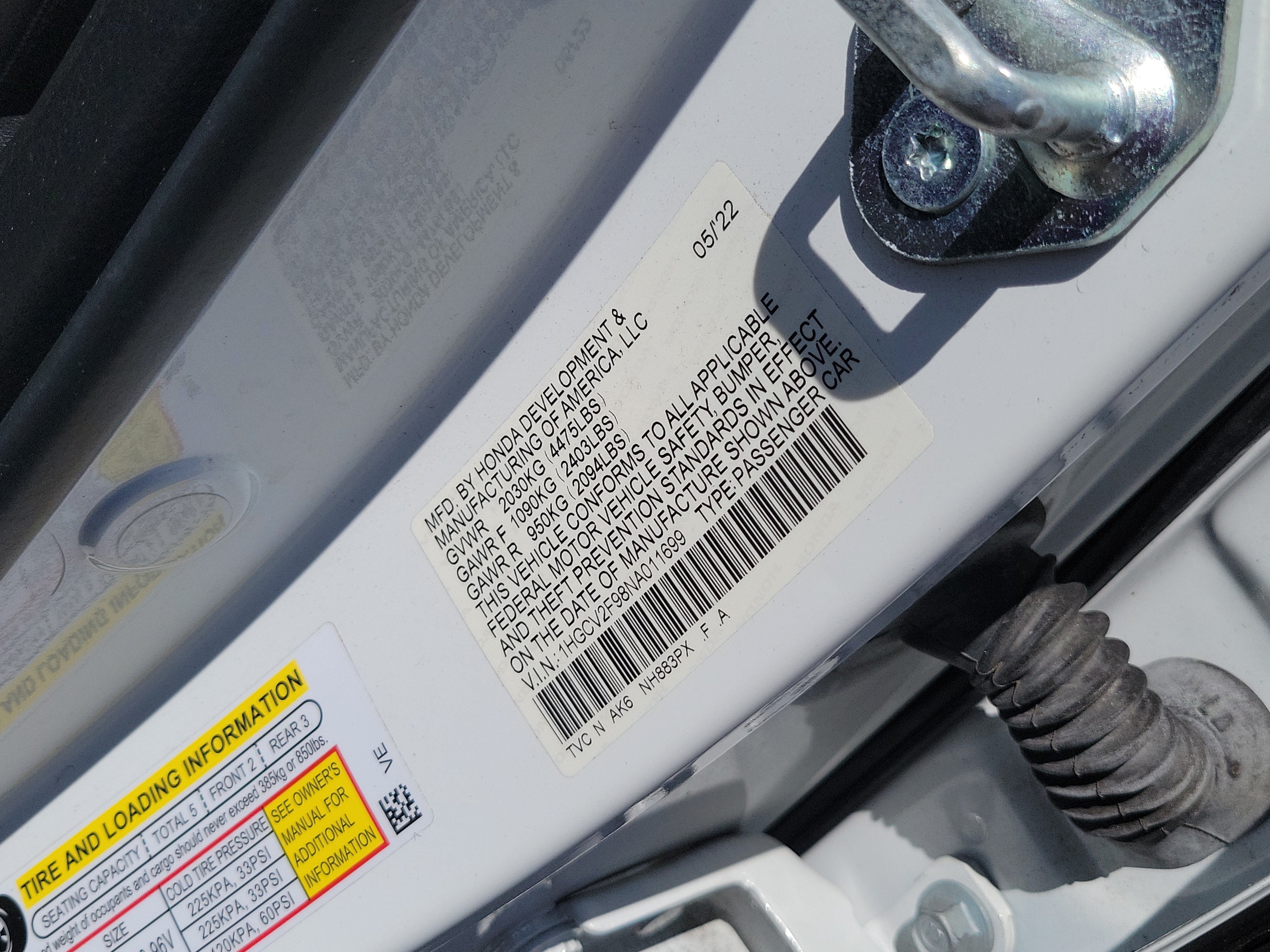 Used 2022 Honda Accord Touring image 34