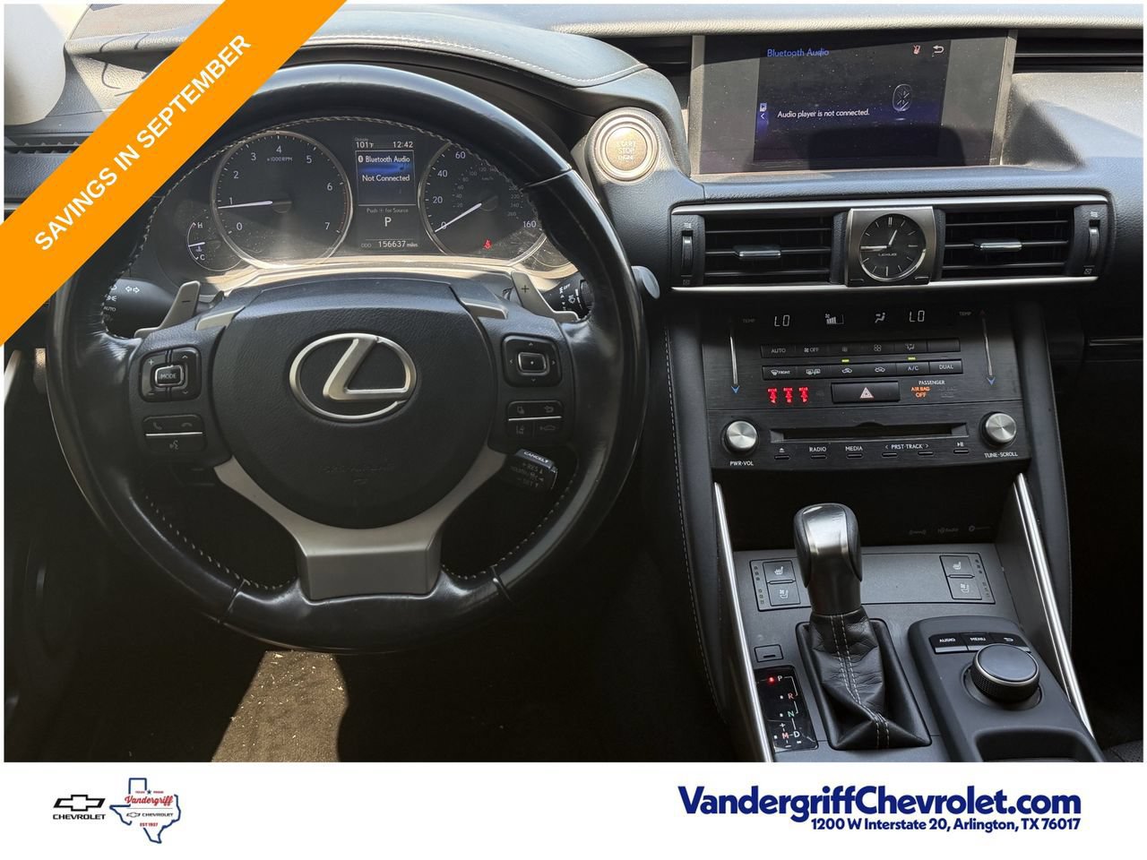 Used 2017 Lexus IS 200t w/ Premium Package RWD image 11