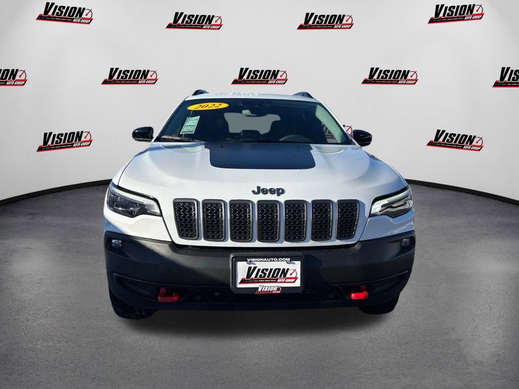 Used 2022 Jeep Cherokee Trailhawk w/ Premium Leather Package video 2