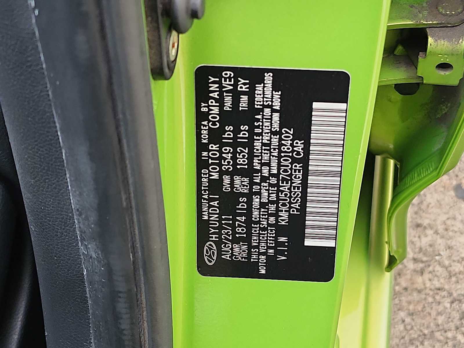 Used 2012 Hyundai Accent SE FWD image 24