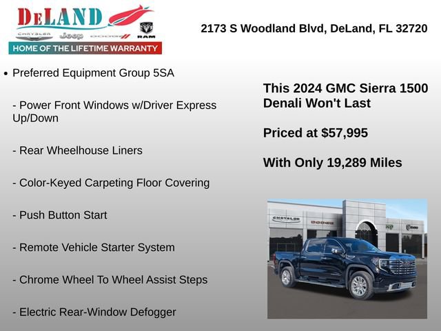 Used 2024 GMC Sierra 1500 Denali w/ Technology Package image 13