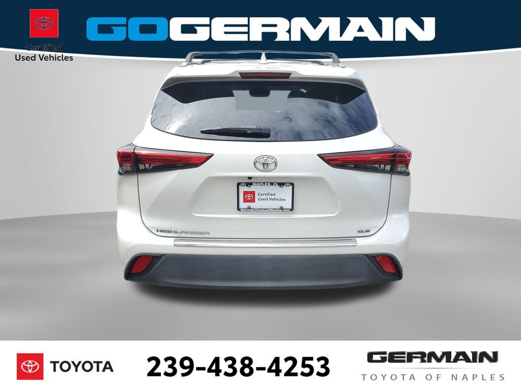 Certified 2020 Toyota Highlander XLE FWD image 8
