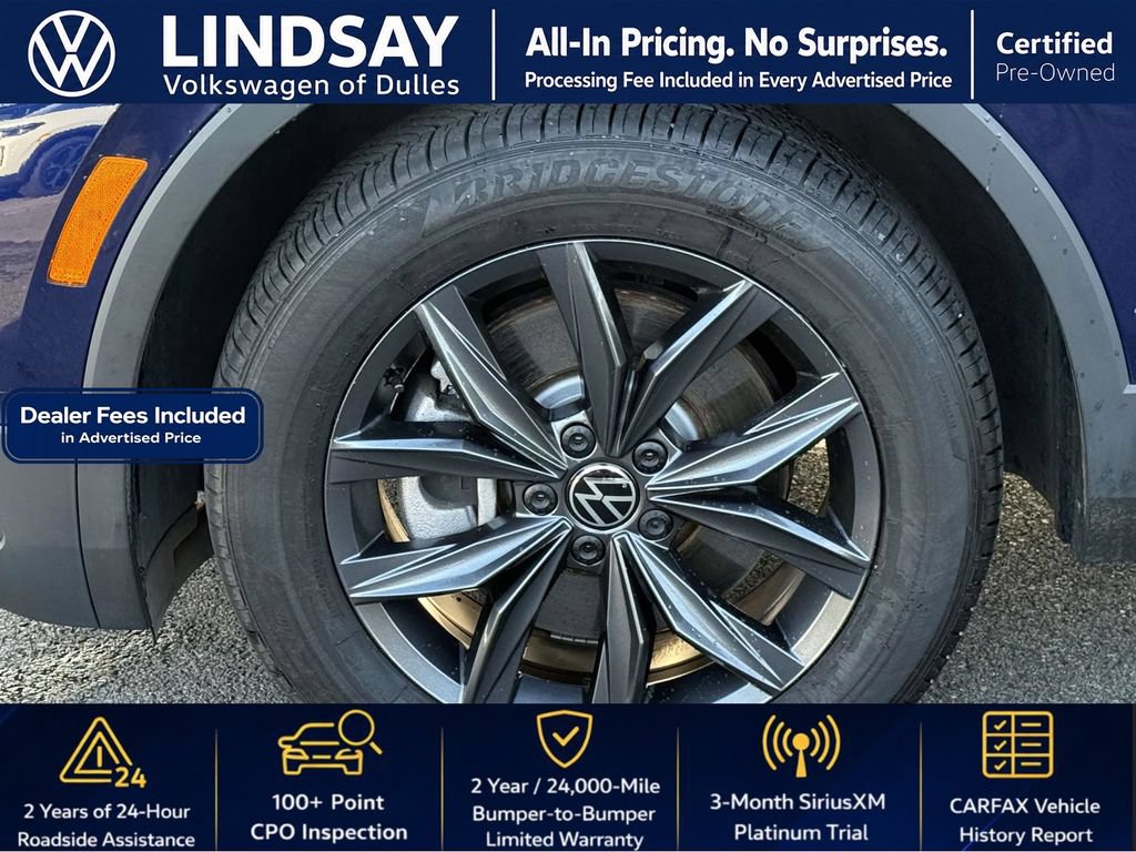 Used 2024 Volkswagen Tiguan SE AWD/4WD image 9