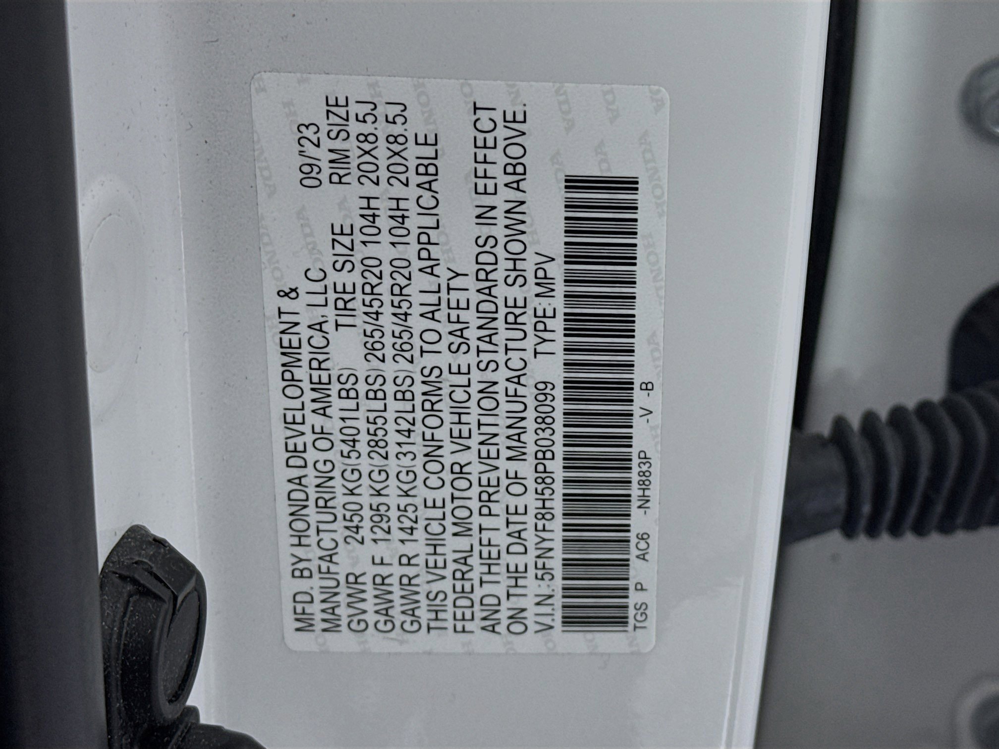 Certified 2023 Honda Passport EX-L image 32