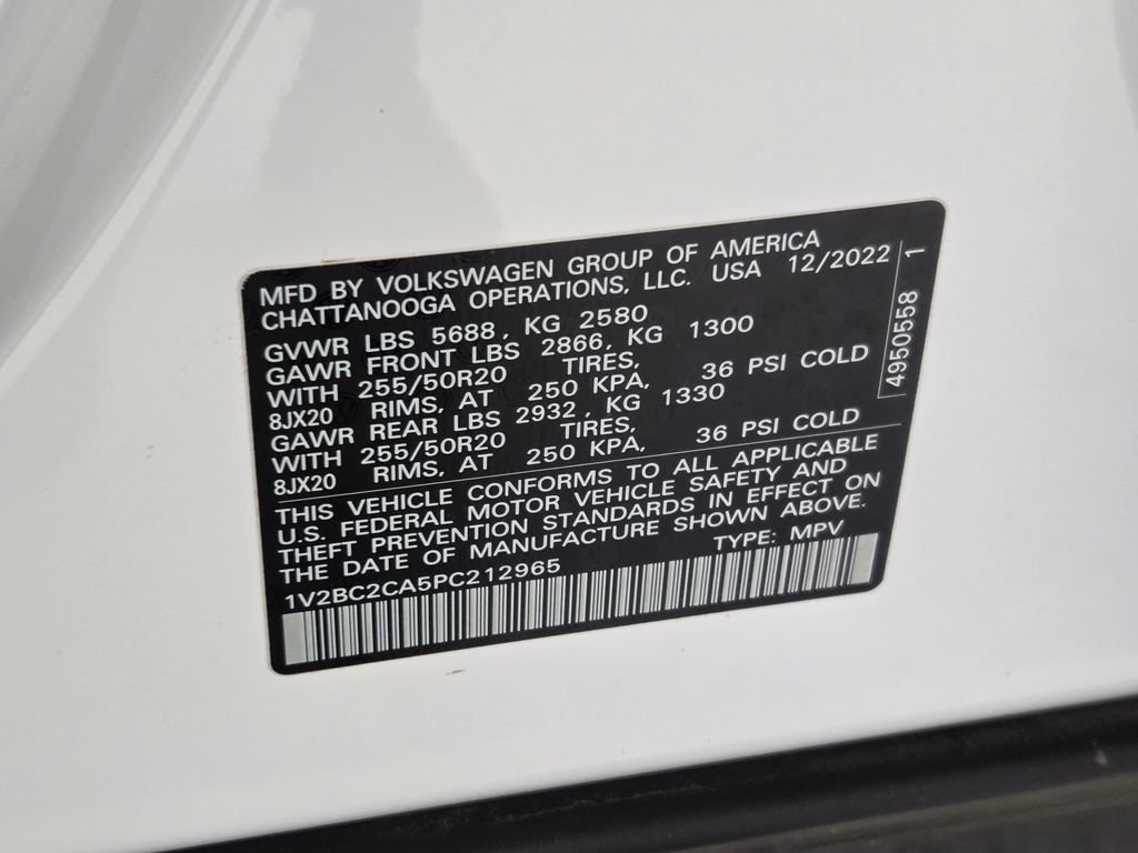Used 2023 Volkswagen Atlas Cross Sport SEL AWD/4WD image 29