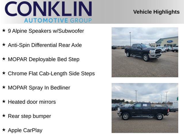 Used 2024 RAM 2500 Big Horn w/ Bed Utility Group image 2