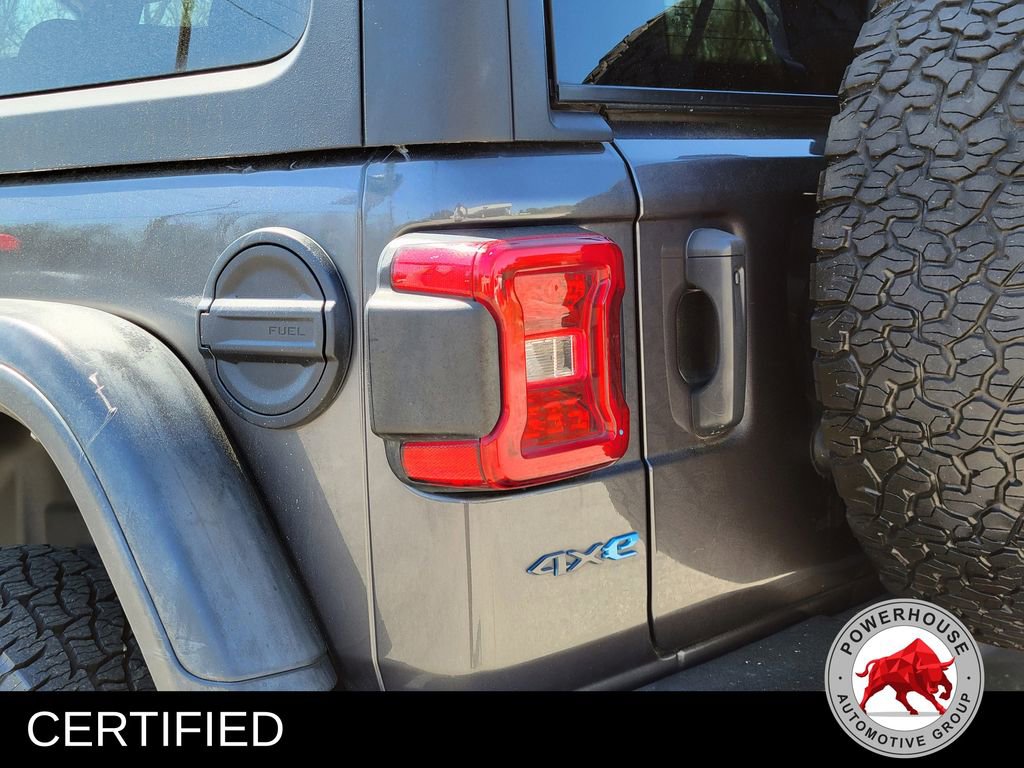 Used 2021 Jeep Wrangler Unlimited Rubicon 4xe w/ Dual Top Group image 12