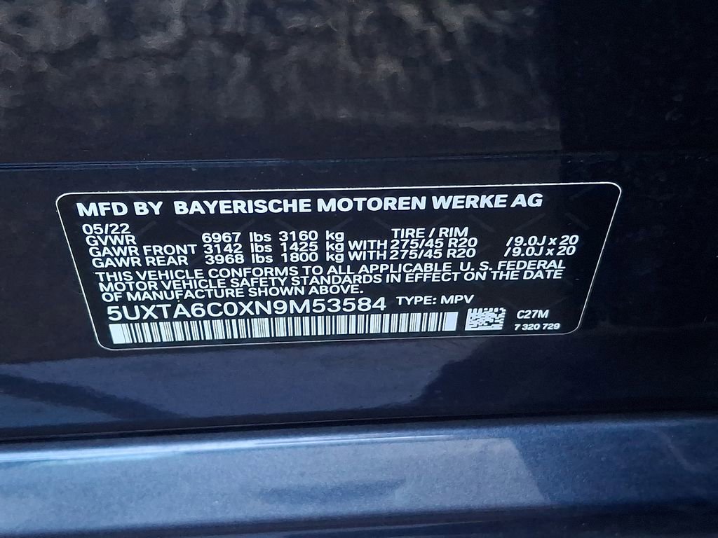 Certified 2022 BMW X5 xDrive45e w/ M Sport Package AWD/4WD image 27