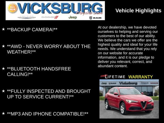 Used 2020 Alfa Romeo Stelvio Sport w/ Cold Weather Package image 7