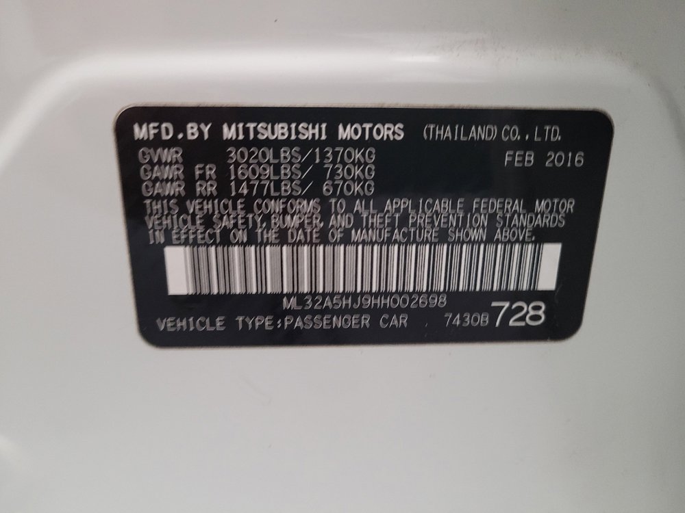 Used 2017 Mitsubishi Mirage GT image 33