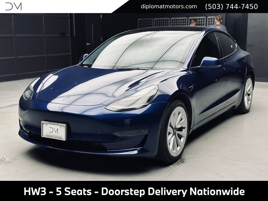 Used 2022 Tesla Model 3 Long Range AWD/4WD image 1