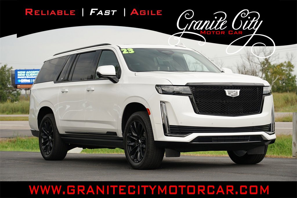 Used 2023 Cadillac Escalade ESV Sport Platinum w/ LPO, ONYX Package image 1