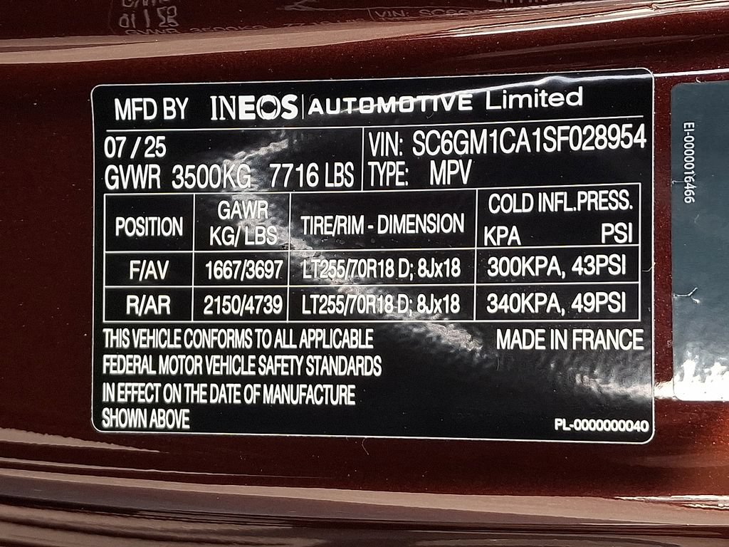 New 2025 INEOS Grenadier AWD/4WD image 10