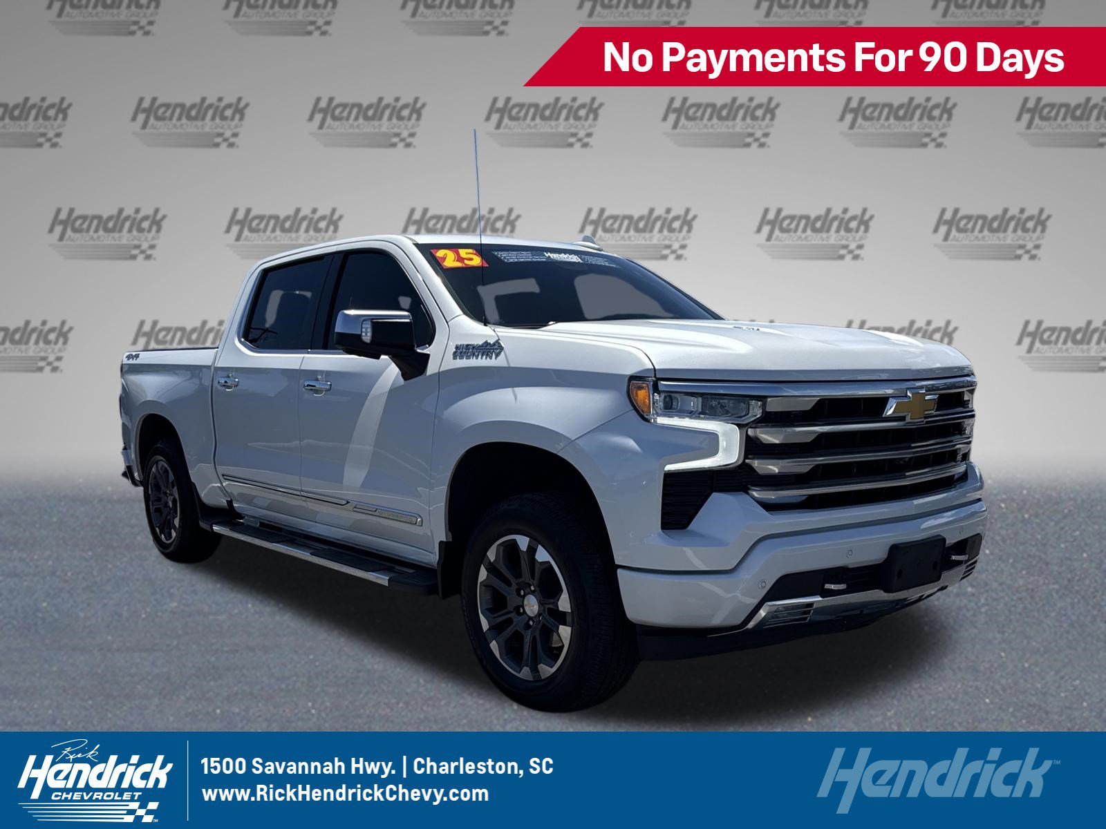 Used 2025 Chevrolet Silverado 1500 High Country w/ Technology Package AWD/4WD image 1